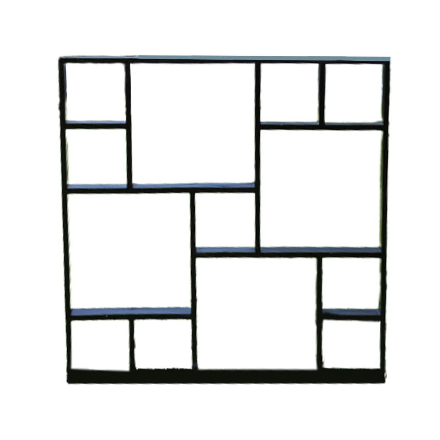 Matrita pavaj beton Model 2 – 45x45 cm | Forma simetrica cu patrate multiple | Turnare beton decorativa pentru curte si gradina