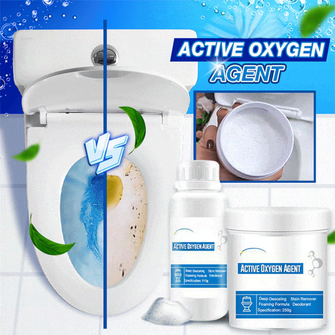 Solutie efervescenta pentru curatarea vasului de toaleta | Indeparteaza murdaria si mirosurile | Agent igienizare baie puternic