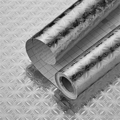 Folie aluminiu autoadeziva pentru bucatarie 60x500cm | Protectie suprafete, usor de aplicat | Rezistenta la caldura, reutilizabila si practica