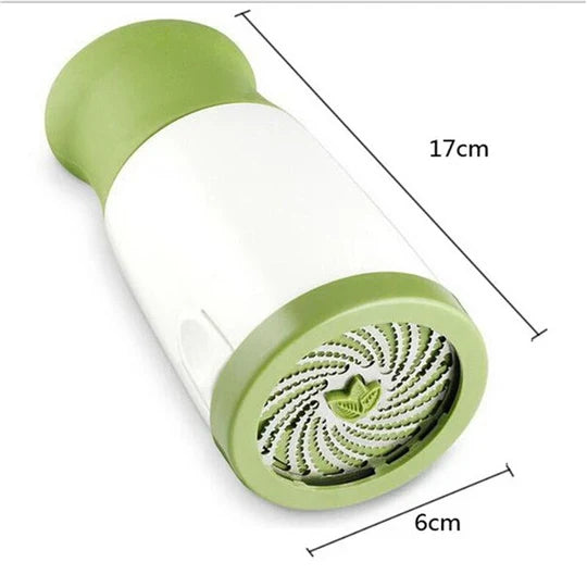 Tocator manual pentru verdeturi, condimente si ierburi | Usor de folosit si curatat | Design ergonomic si compact pentru bucatarie