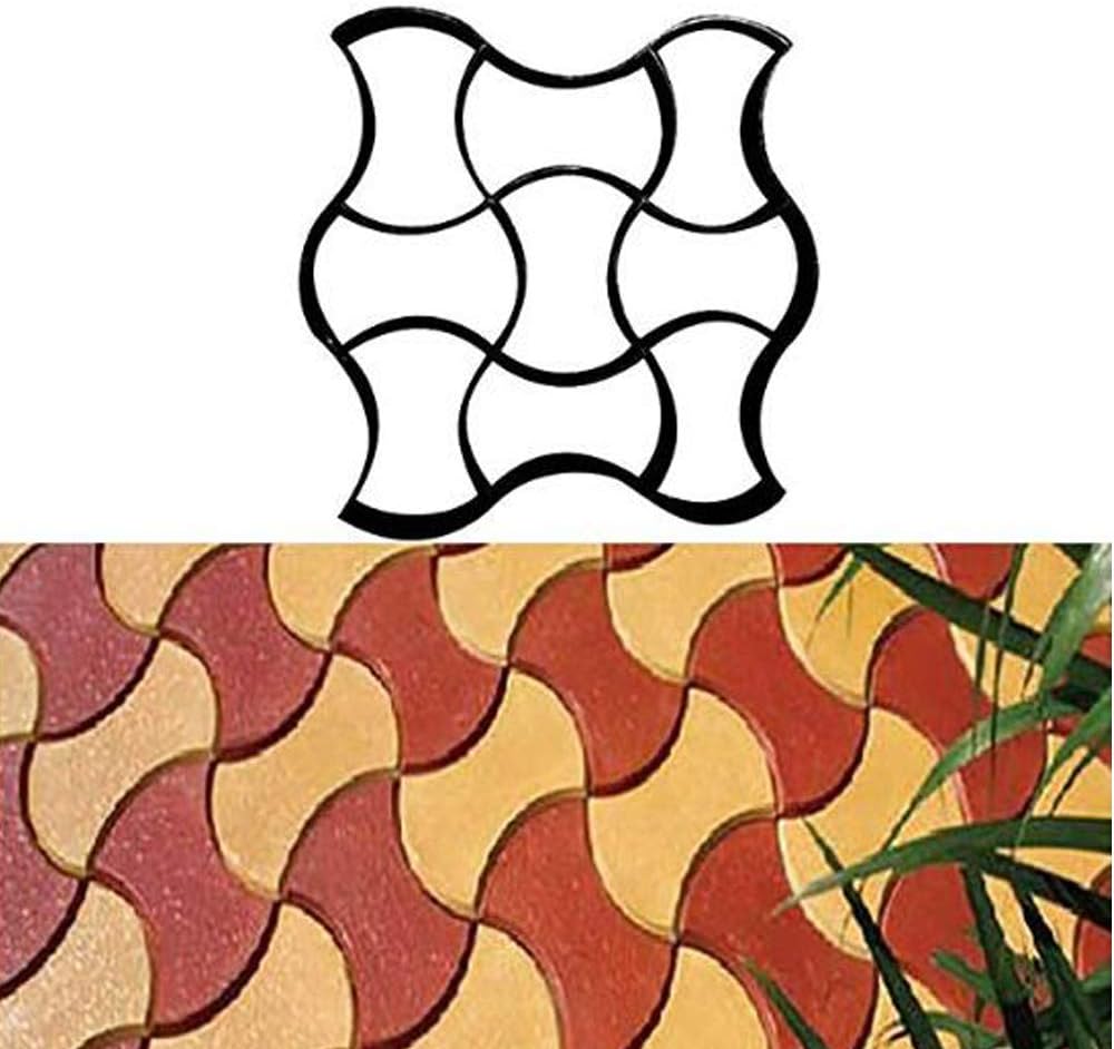 Matrita pavaj beton Model 1 – 49x49 cm | Forma neregulata piatra naturala | Turnare decorativa pentru curte si gradina DIY