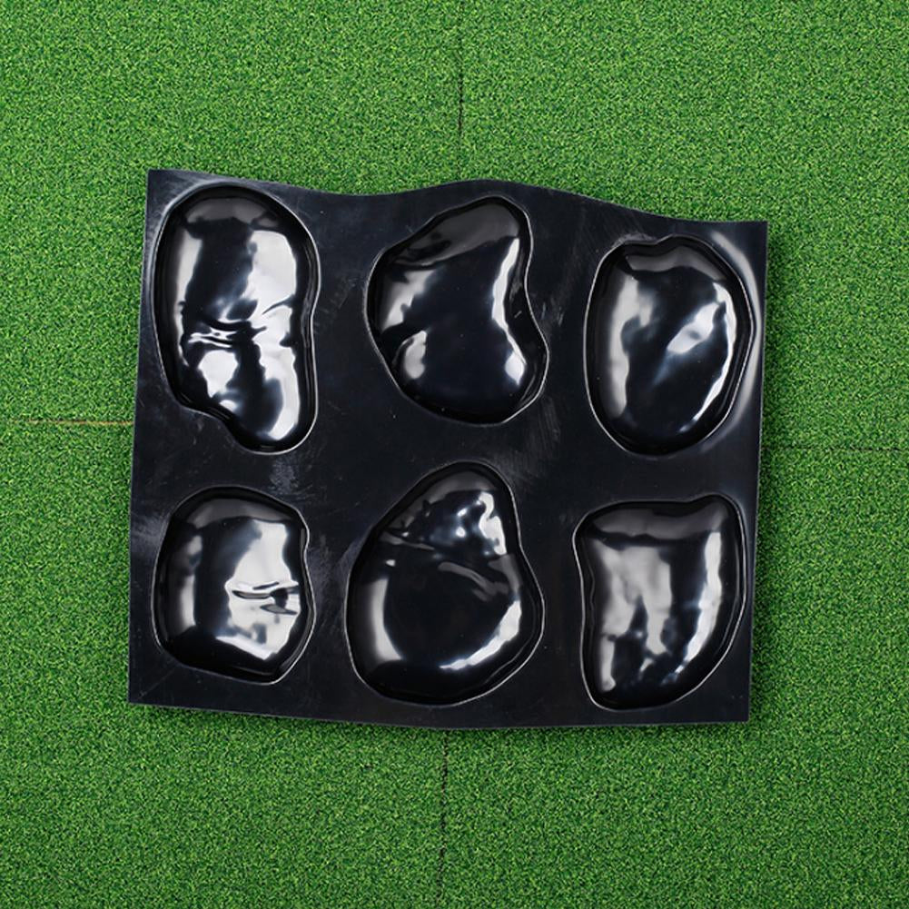 Matrita pavaj beton forma piatra naturala 41x41 cm | Turnare dale decorative pentru curte si alei | Reutilizabila pentru gradina