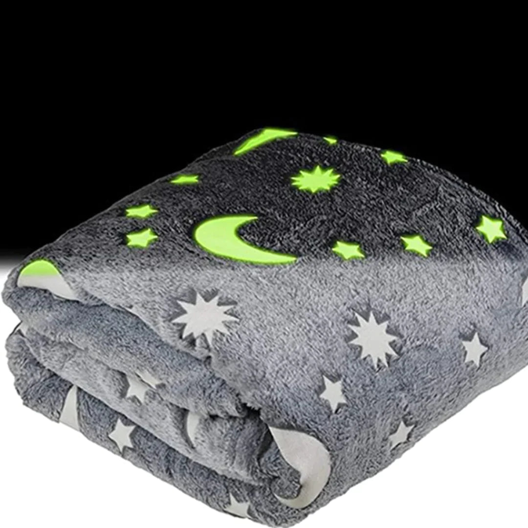 Patura pufoasa fosforescenta, cu model stele