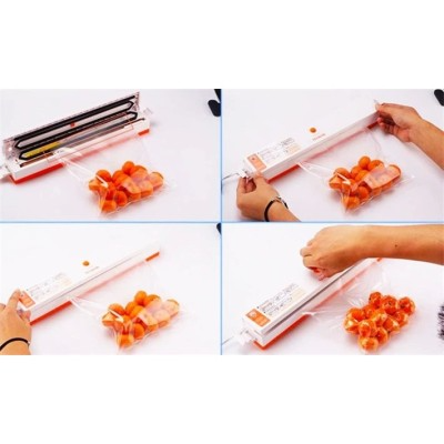 Aparat electric de vidat pungi cu display, profesionist