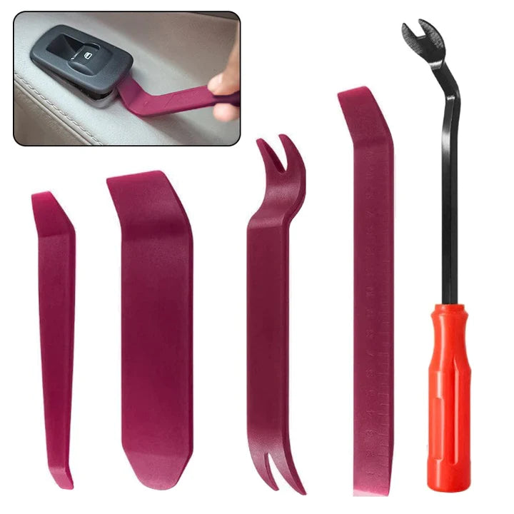 PROMOTIE: Trusa auto cu 415 cleme + Set chei demontare