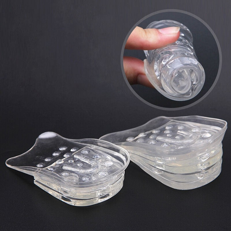 SET 2x Talonete din silicon, inaltatoare, 11x5x7cm