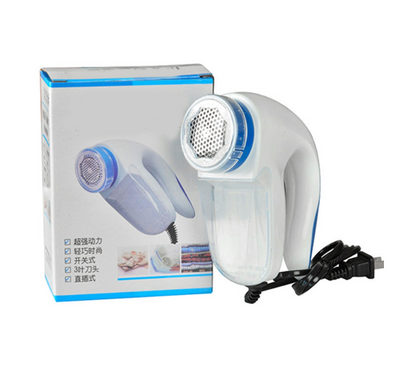 Dispozitiv electric de indepartat scame haine | Lame otel inoxidabil, alimentare 110-220V | Curatare pulovere, textile, rapid si eficient
