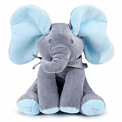 Elefant interactiv din plus - vorbeste, canta si flutura urechile