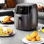 Friteuza Silver Crest, 2400W cu aer cald AirFryer, 8L