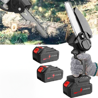 Drujba cu lama de 20 CM, 700W cu lant electric portabil/ fierastrau, 36V, 2 acumulatori