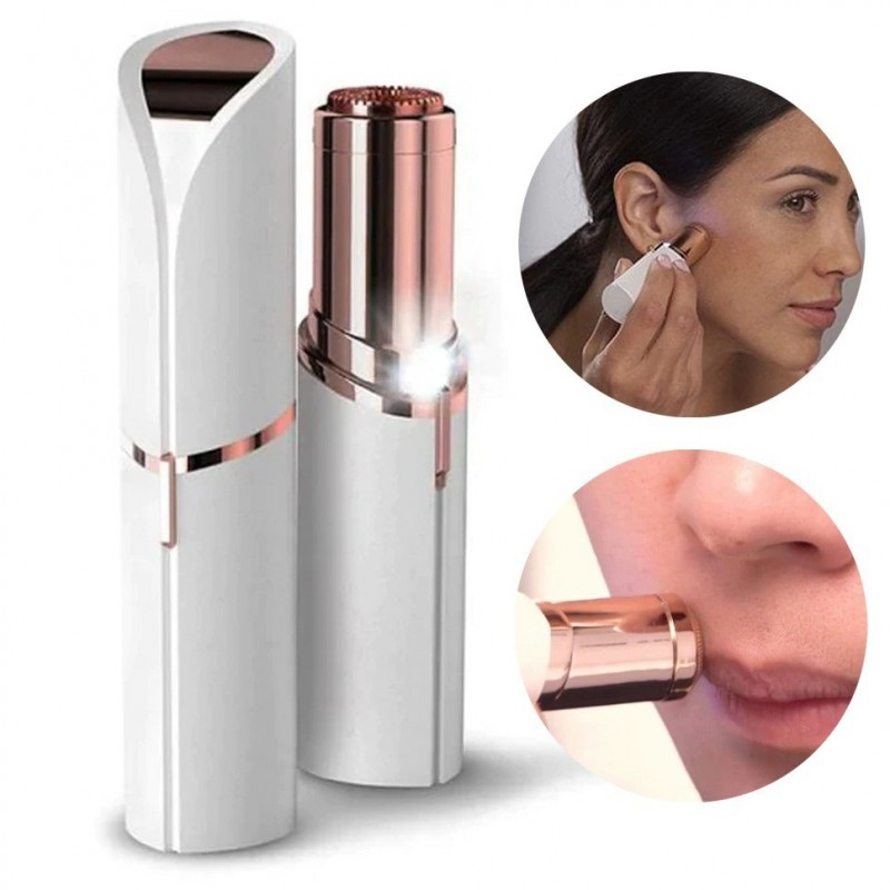 Epilator facial, alb, rezistent la apa