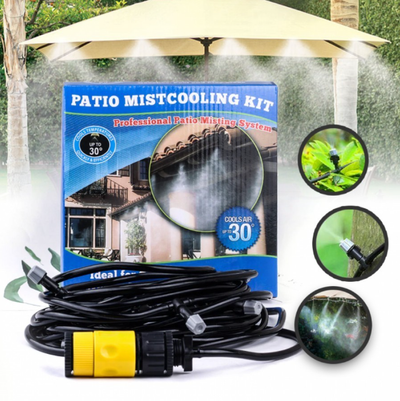 Sistem picurare cu furtun 10m pentru terasa si gradina | Duze reglabile pentru irigare eficienta | Usor de instalat si utilizat