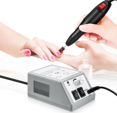 Set freza, pila electrica pentru unghii, pentru manichiura sau pedichiura
