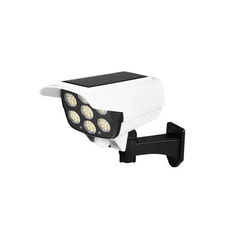 Lampa solara tip camera video cu suport de prindere si telecomanda, 180w