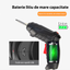 Set surubelnita electrica wireless, cuplu puternic, 90 ° deformare, wireless, rezistenta lunga, multifunctional, negru