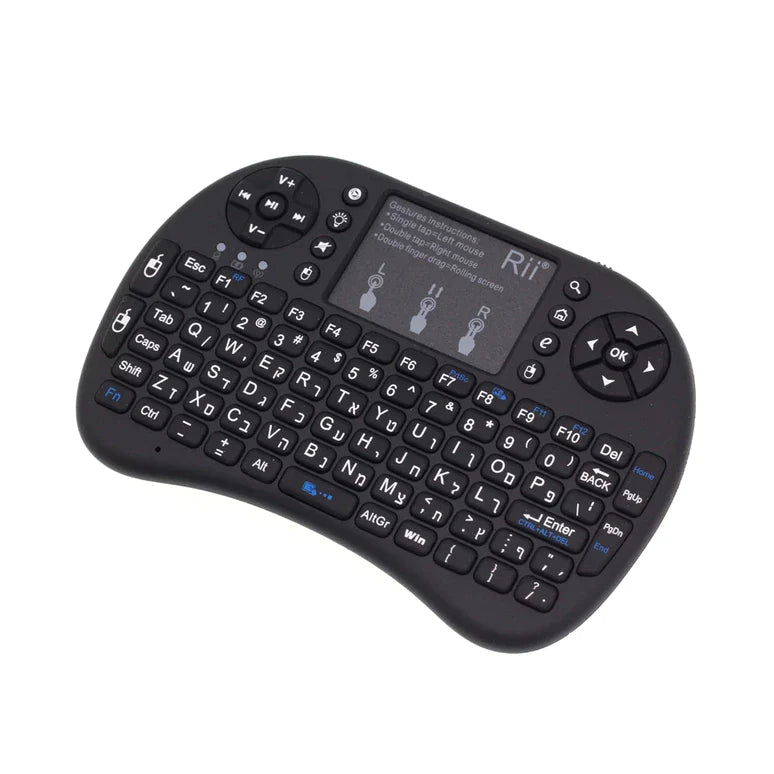 Tastatura mini wireless 3 in 1 compatibila Smart TV | Control usor si rapid | Design compact, ergonomic si portabil