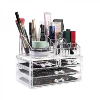 Organizator pentru cosmetice, cu sertare, incapator