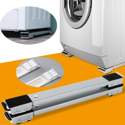 Suport mobil extensibil cu roti pentru mutarea electrocasnicelor | Rezistent si usor de folosit | Reglabil pentru diferite dimensiuni