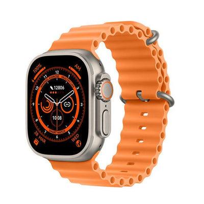 Ceas inteligent SmartWatch Ultra Plus, compatibil cu orice telefon, apel Bluetooth, incarcator wireless - Oricare.ro