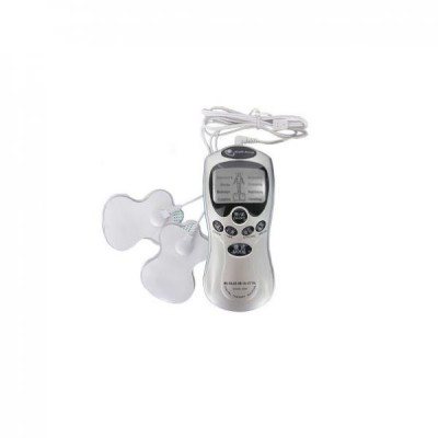 Aparat de masaj electric prin acupunctura cu 15 trepte ajustabile | Design ergonomic, usor de folosit | Eficient pentru relaxare si ameliorare dureri | Alb