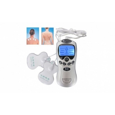 Aparat de masaj electric prin acupunctura cu 15 trepte ajustabile | Design ergonomic, usor de folosit | Eficient pentru relaxare si ameliorare dureri | Alb