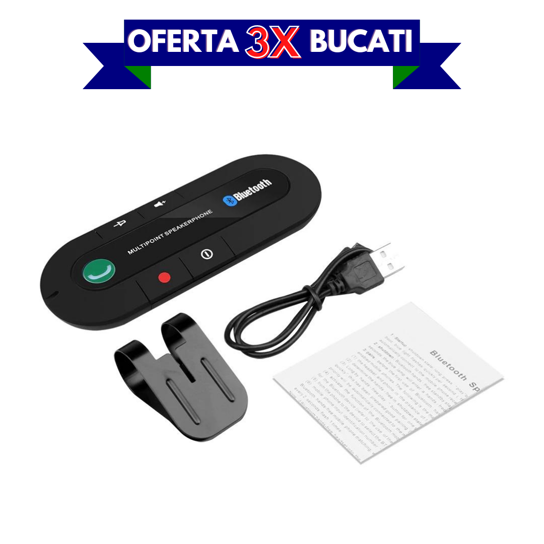 Car Kit Bluetooth cu sistem Handsfree