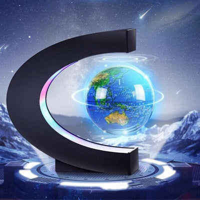 Decoratiune glob magnetic plutitor GlobeLight