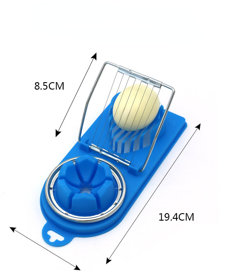 Cutit feliator multifunctional pentru taiat oua fierte si diferite legume si fructe