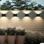 SET 2x Lampa solara de perete SolarWall