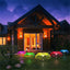 Super PACHET: SET 4x Lumini solare pentru trepte + SET 2x Lampa palmier RGB