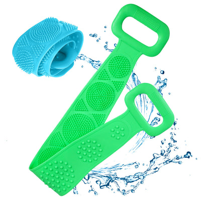Set 2 perii elastice de spalat 1+1 GRATIS | Curatare usoara si eficienta | Design flexibil, rezistente si usor de folosit