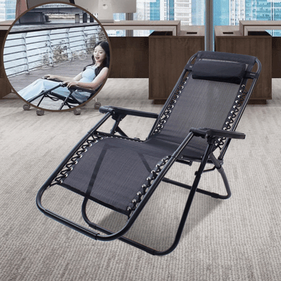 Sezlong pliabil, RelaxChair, 90x65x110cm