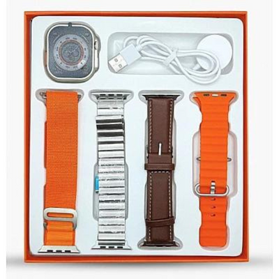 Ceas inteligent SmartY10 cu bratari de schimb la alegere | Compatibil cu orice telefon | Monitorizare activitate, notificari, design modern