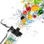 1+1 Sticla de apa cu infuzor pentru fructe,ierburi sau ceai, FruityBottle, 700ML