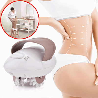 Aparat de masaj pentru coapse si abdomen SnowWhite | Tonifiere si relaxare musculara | Design ergonomic, portabil, usor de utilizat