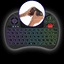 Tastatura mini wireless 3 in 1 compatibila Smart TV | Control usor si rapid | Design compact, ergonomic si portabil