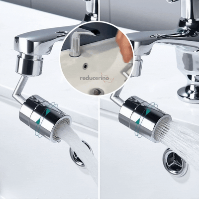 Duza robinet ajustabila din inox 1+1 GRATUIT