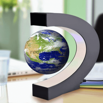 Decoratiune glob magnetic plutitor GlobeLight