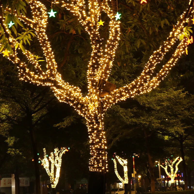 Instalatie LED tip Rola pentru Craciun, exterior, 50M