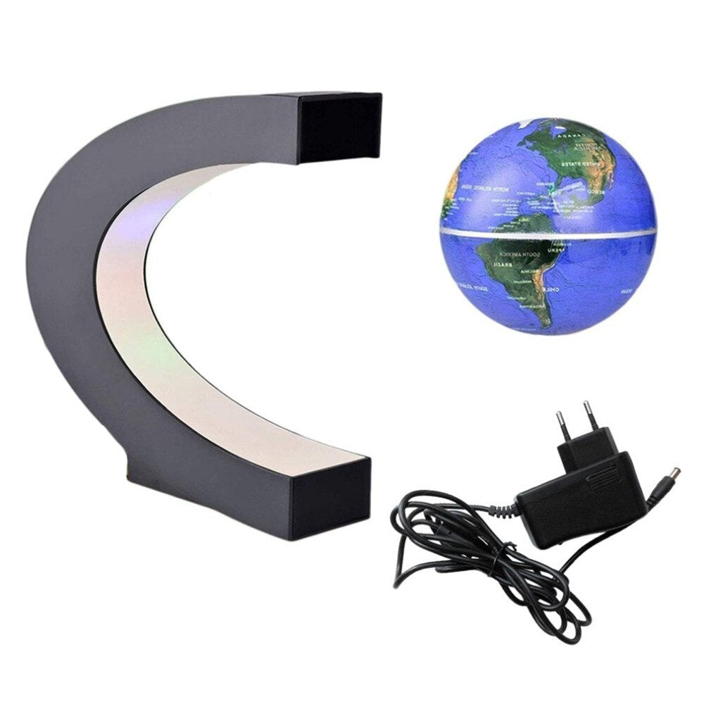 Decoratiune glob magnetic plutitor GlobeLight
