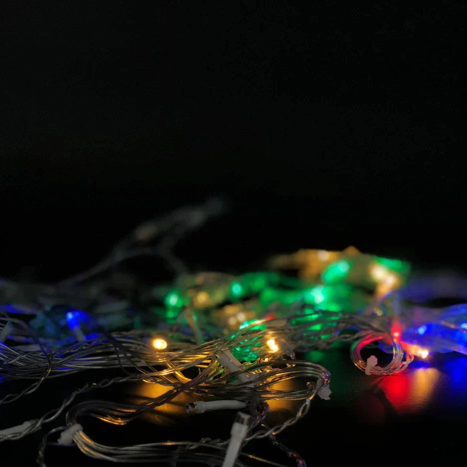 Instalatie craciun, perdea luminoasa cu diferite forme, 3.5M Lungime