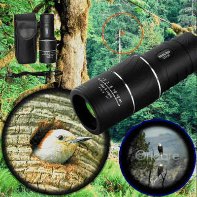 Monoclu telescop portabil | Marire clara si distanta lunga | Design compact, usor de folosit pentru observatii outdoor si natura