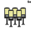 SET Lampa cu incarcare solara 90W, 160 LED-uri COB si telecomanda LP-0049
